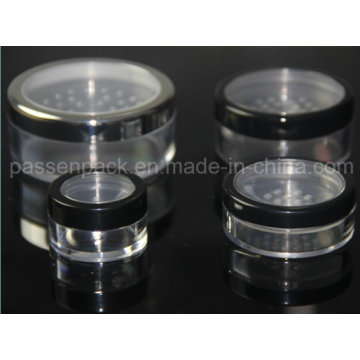 Plastic Cosmetic Packaging Jar for Eye Shadow Powder (PPC-LPJ-016)